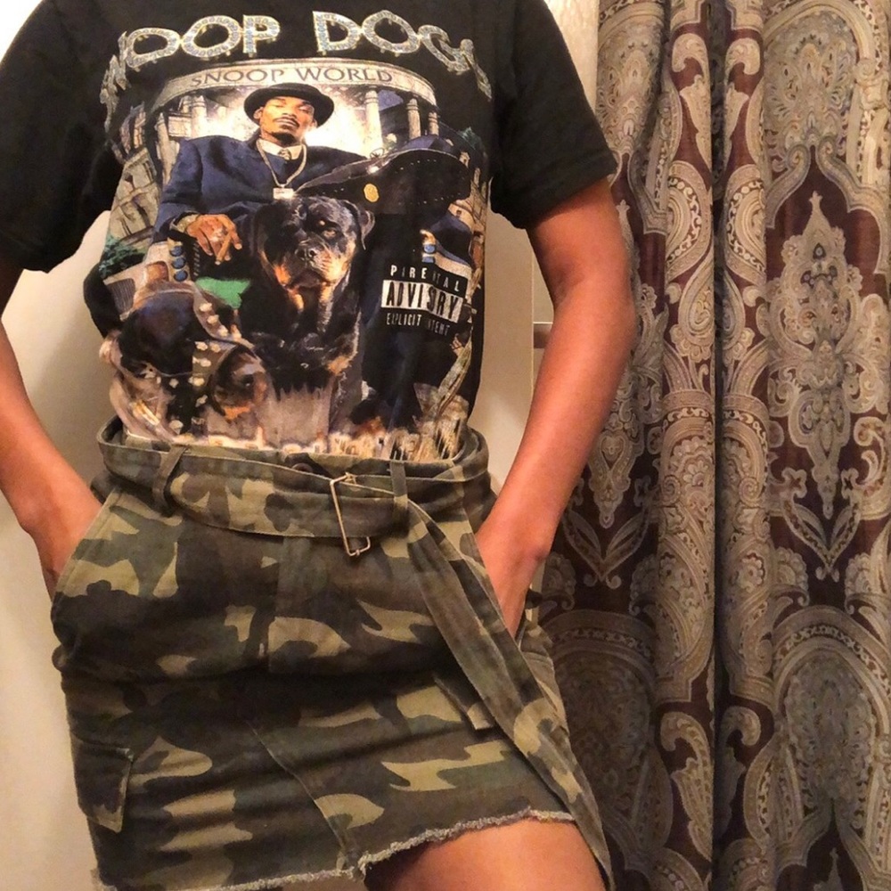 Camo skirt
